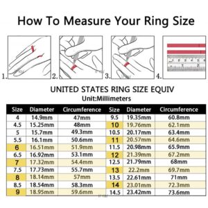 Stainless Steel Band Rings for Men, Sliver Fidget Rings for Anxiety for Women, Cool Plain Spinner Ring Set, Black Mens Wedding Band Ring Pack (9)