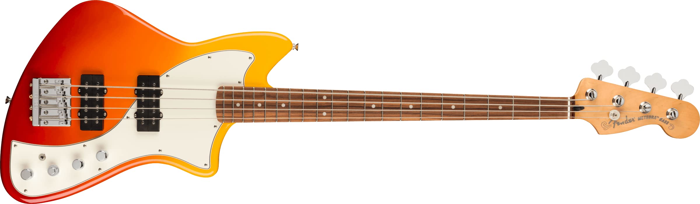 Fender Player Plus Meteora, with 2-Year Warranty Tequila Sunrise, Pau Ferro Fingerboard