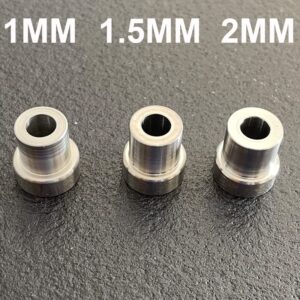 1.5mm Stainless Steel Oversize Actuator for Sanwa JLF-TP-8YT Joystick JLF Series Joysticks Hori Hayabusa joystick OTTO DIY Update Kits (1.5mm 1pcs)