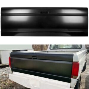 kuafu rear tailgate replacement compatible with 1987-1996 ford f-series f150 f250 f350 truck pick up bed replace for part number e7tz9940700a f2tz9940700a fo1900104