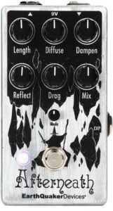 earthquaker devices afterneath v3 reverb pedal - limited-edition retrospective