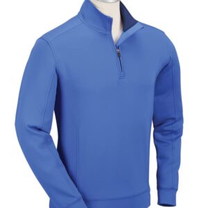 Bobby Jones Performance RTJ Quarter-Zip Pullover (Medium, Marina Blue)