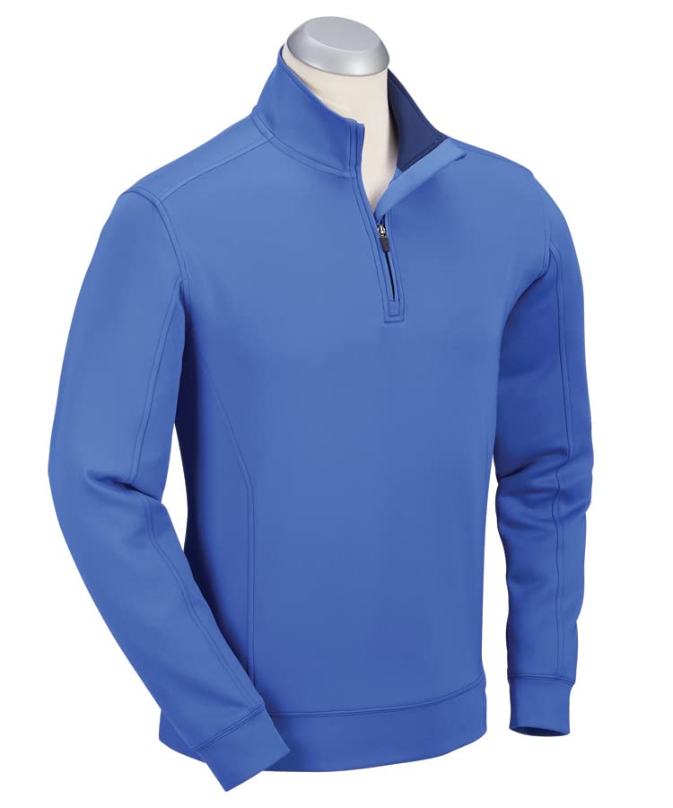 Bobby Jones Performance RTJ Quarter-Zip Pullover (Medium, Marina Blue)