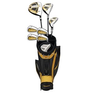 Nitro X Factor 13 Piece Golf Set All Graphite Men's, Left Handed, Gold/Silver