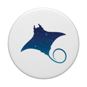 Space Underwater Radiation PopSockets Standard PopGrip