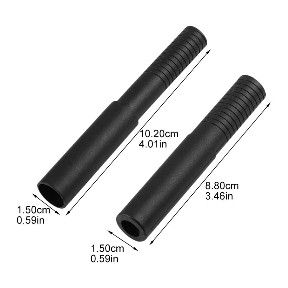 BESPORTBLE 2pcs Club Extension Replaceable Plastic Extenders Portable Club Extenders Golfs Plastic Extenders Professional Shaft Extenders Plastic Golfs Shaft Extenders Golfs Rod Extenders