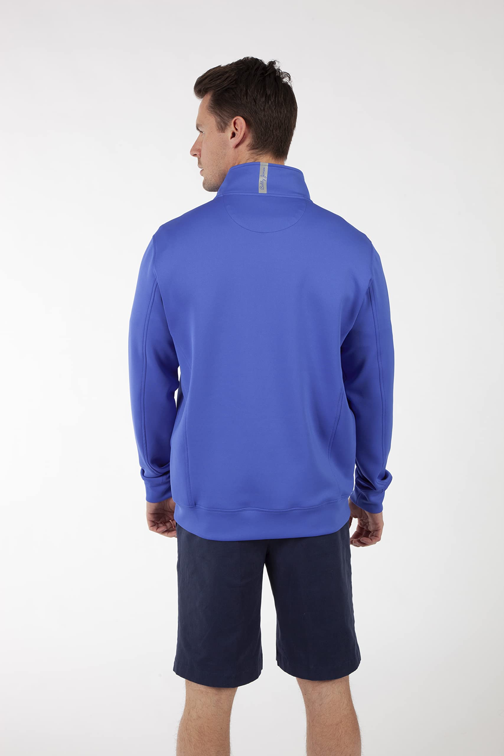 Bobby Jones Performance RTJ Quarter-Zip Pullover (Medium, Marina Blue)