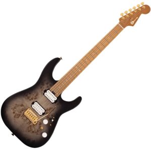 Charvel Pro-Mod DK24 HH 2PT Electric Guitar - Trans Black Burst