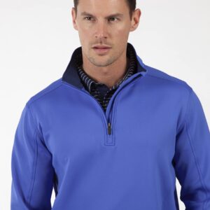 Bobby Jones Performance RTJ Quarter-Zip Pullover (Medium, Marina Blue)