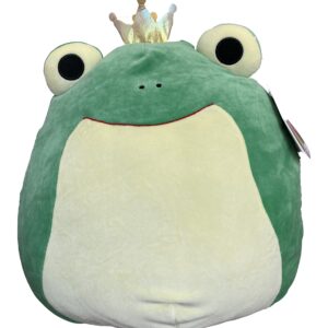 Squishmallows Official Kellytoy Soft Plush (16 Inch, Baratelli The Prince Frog, 2021 Edition)