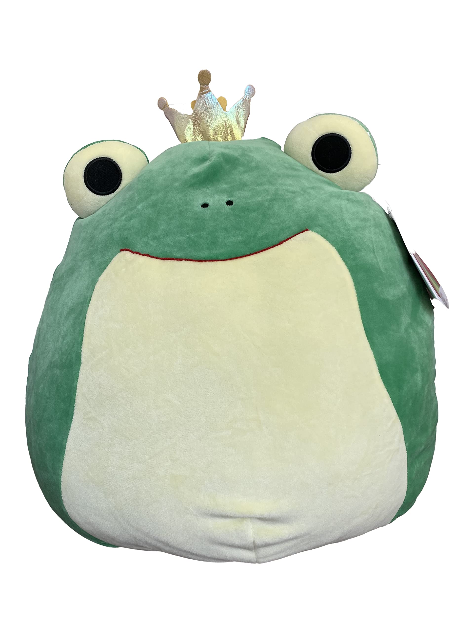 Squishmallows Official Kellytoy Soft Plush (16 Inch, Baratelli The Prince Frog, 2021 Edition)