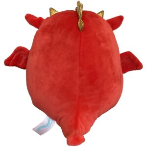 Squishmallows Official Kellytoy Soft Plush (8 Inch, Baiden The Red Dragon)