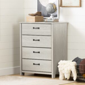 South Shore Ulysses 4-Drawer Chest, Winter Oak