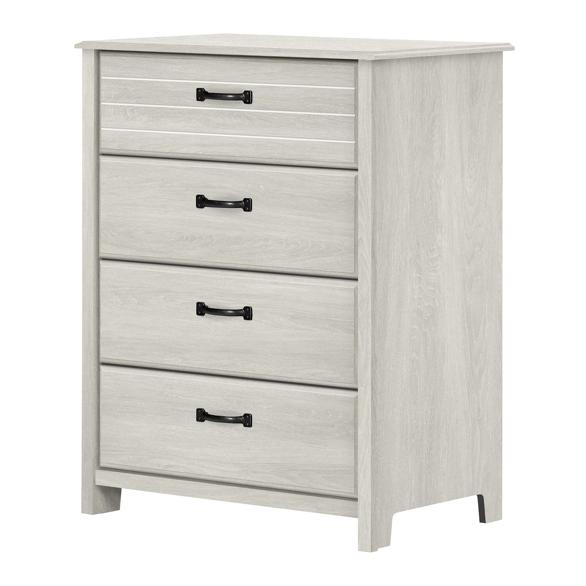 South Shore Ulysses 4-Drawer Chest, Winter Oak