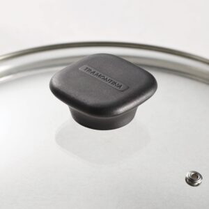 Tramontina Sicilia 1.25 Qt Aluminum Nonstick Covered Sauce Pan - Hazelnut