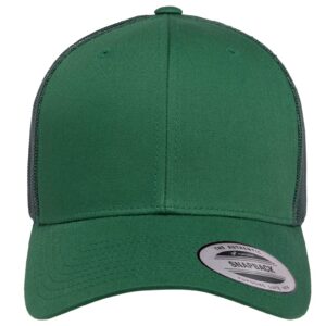 L2K Classics Plain Trucker Mesh Cap Baseball Cap - Mens Hats Trucker Hats for Men - Evergreen