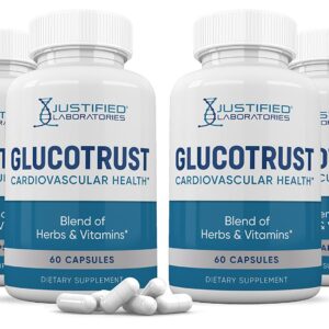 (10 Pack) Glucotrust Advanced Formula 620MG Supplement Pills 600 Capsules