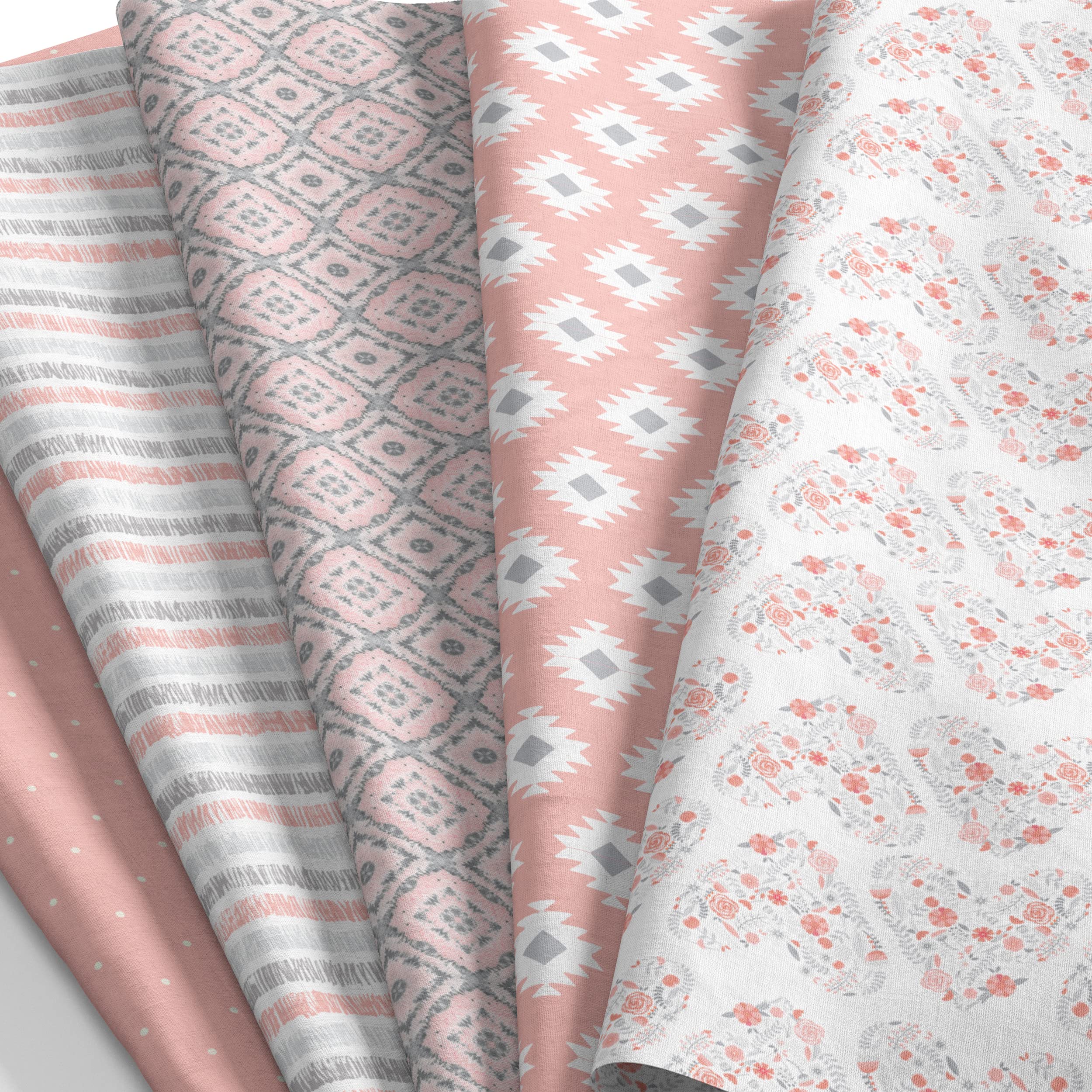 Singer Fabrics, 100% Cotton, Blush Hearts Bundles