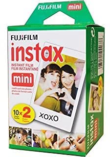 Fujifilm Instax Mini Instant Film, Twin Packs (3 Pack, Total 60,Sheets) 40 Sticker Film Frames + Photo Bouquet Holder