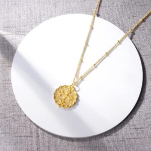 MTMY Gold Cross Necklace 14K Gold Plated Dainty Gold Cross Pendant Necklace for Women Delicate Necklace Jewelry (cross 27)