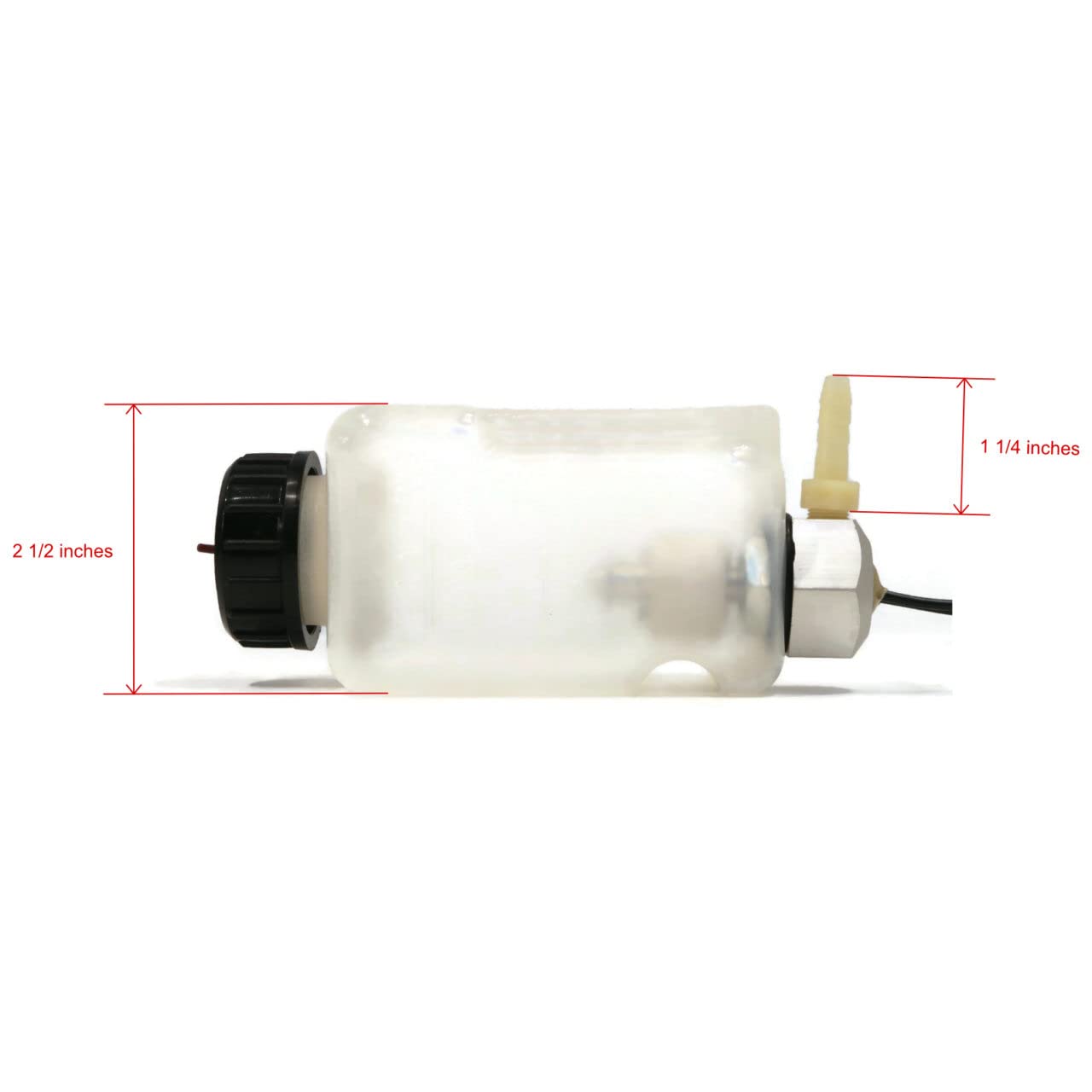 The ROP Shop | Oil Lube Reservoir Monitor Bottle for MerCruiser Bravo XR Three Sterndrive Boat