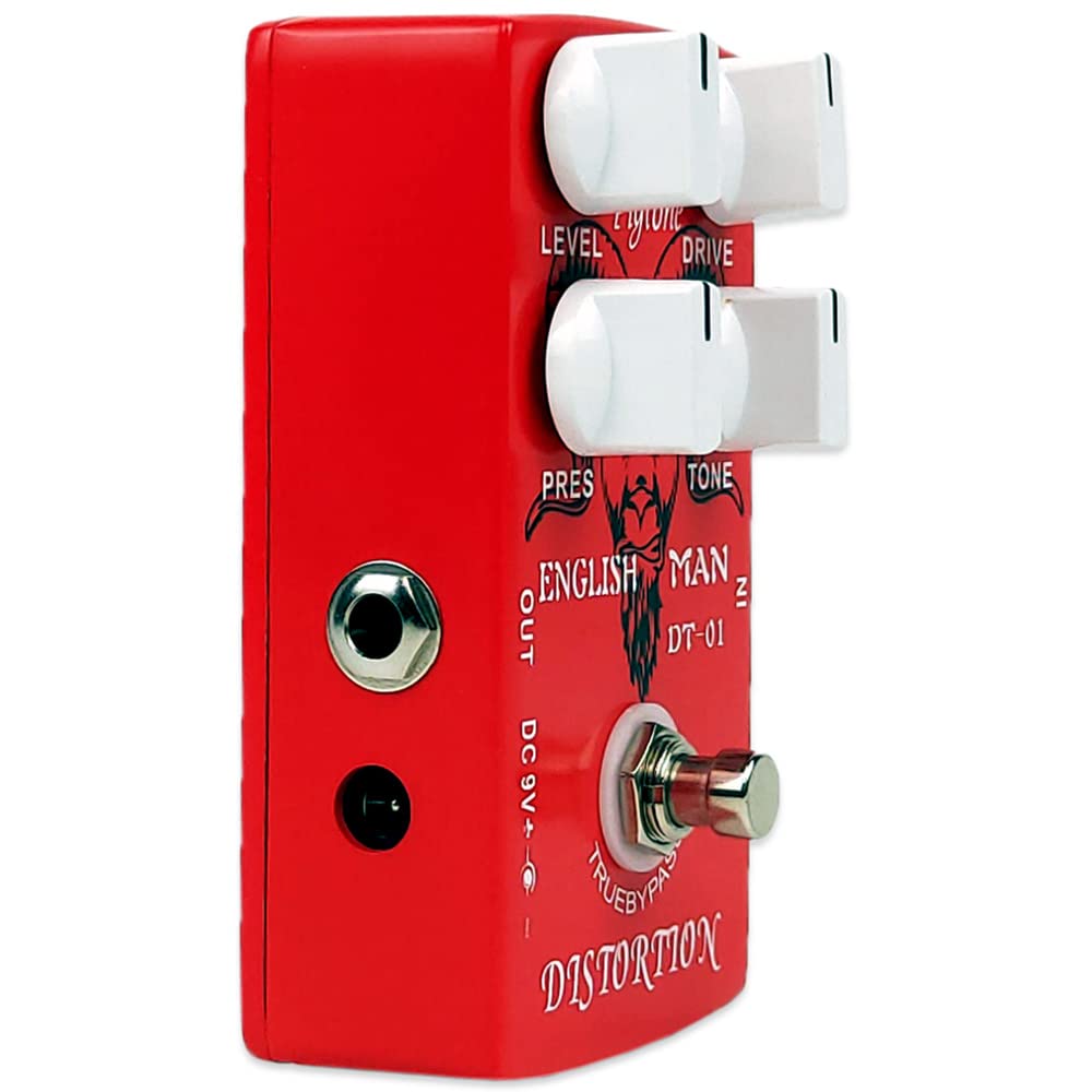 pigtone PP-24 Guitar Effect Pedal Analog Classic Distortion DC 9V True Bypass