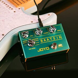 JOYO R-11 Baatsin Pure Analogue Circuit Overdrive Bundle with JP-06 Noise Blocker Pedal Power Supply