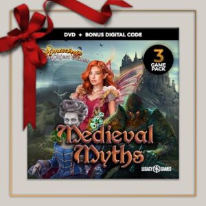 Legacy Games Amazing Hidden Object Games for PC: Medieval Myths (3 Game Pack) - PC DVD with Digital Download Codes