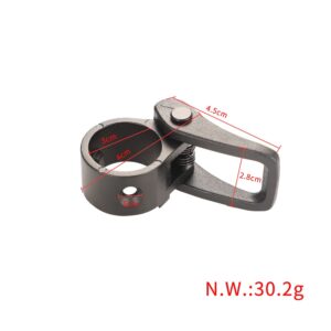 YBang Folding Hook Aluminum Alloy Ring for Segway Ninebot Max G30 Electric Scooter Accessories Spare Part