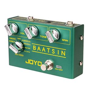 JOYO R-11 Baatsin Pure Analogue Circuit Overdrive Bundle with JP-06 Noise Blocker Pedal Power Supply