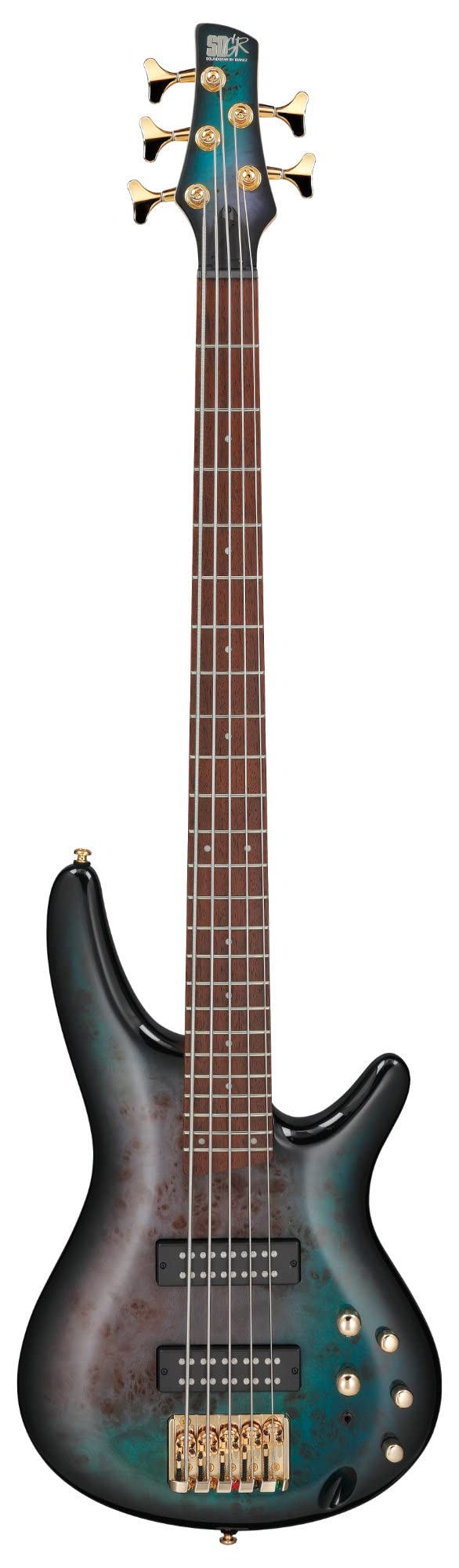 Ibanez SR405EPBDX 5-string Electric Bass - Tropical Seafloor Burst