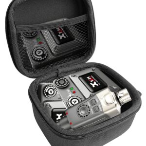 FitSand Hard Case Compatible for Xvive U4 U4R U4R2 U4R4 in-Ear Monitoring System IEM System Transmitter Beltpack Receiver