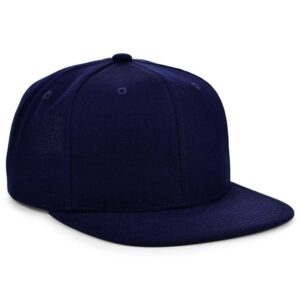 Mitchell & Ness Blank Basic Classic Adjustable Snapback Cap, Navy