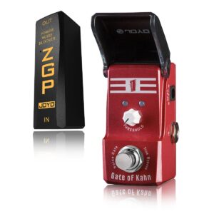 JOYO JF-324 Gate of Kahn Noise Gate Mini Pedal Bundle with JP-06 Noise Blocker Pedal Power Supply