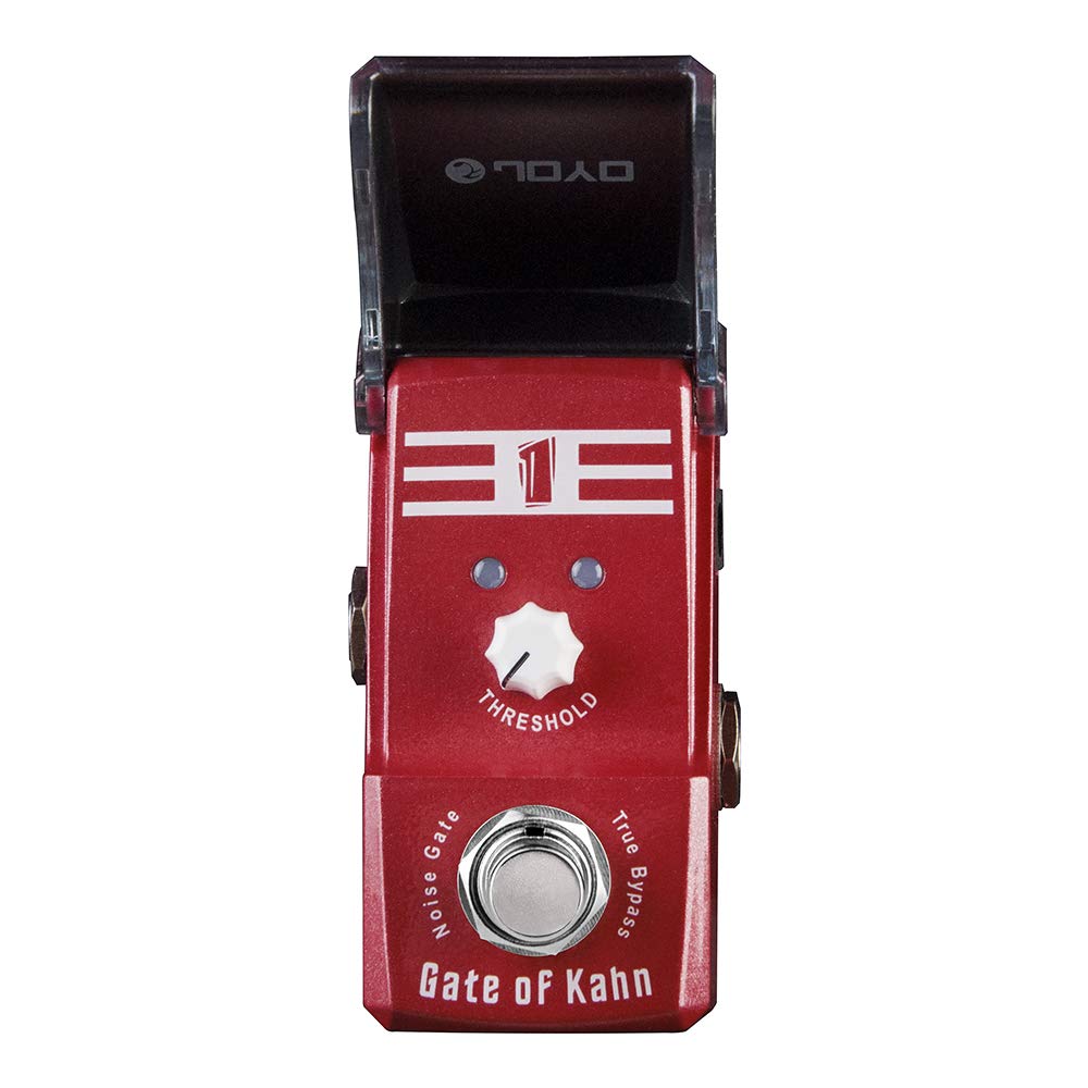 JOYO JF-324 Gate of Kahn Noise Gate Mini Pedal Bundle with JP-06 Noise Blocker Pedal Power Supply