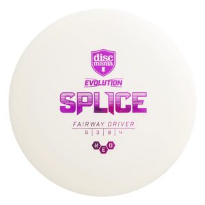 Discmania Evolution Neo Splice Fairway Driver – Overstable and Accurate Disc Golf Driver (Colors Will Vary)(173-176g)