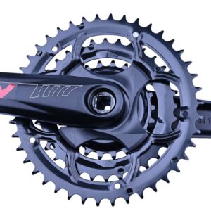 FOMAS Crankset,Mountain Bike Crankset,Square Taper crankset,Fit to 8 Speed Or Less Freewheel and Cassette,22/32/42T Bicycle Crankset,170mm Crank Arm,Suitable for 9/16" Pedal.