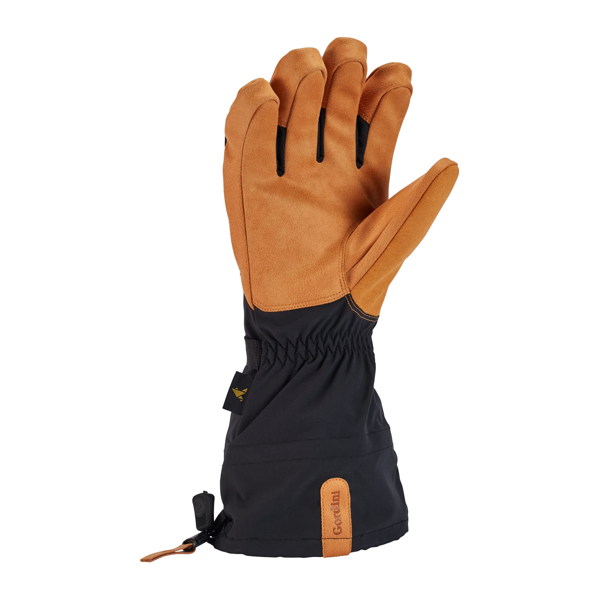 Gordini Men's Standard Elias Gauntlet Glove, Black Tan, X-Large