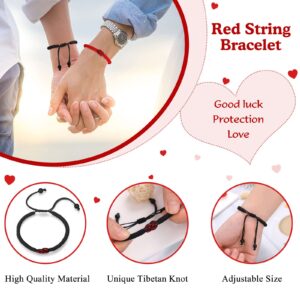 PINKDODO Couple Gifts, Pinky Promise Matching Couple Bracelets