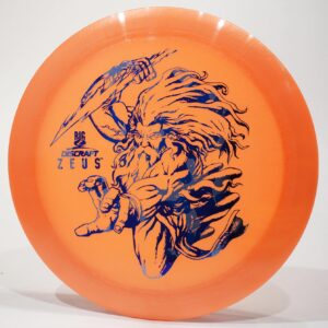 discraft zeus (big z) distance driver golf disc, pick weight/color [stamp & exact color may vary] orange 173-174 grams