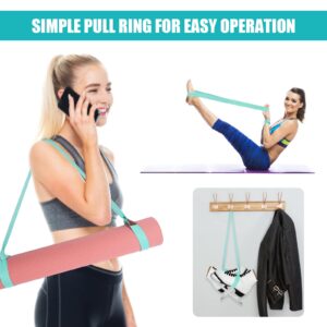 Yoga Mat Strap,Yoga mat holder,the Straps for yoga mat carrier and Exercise Mat (63inch, 01.Mint Green)