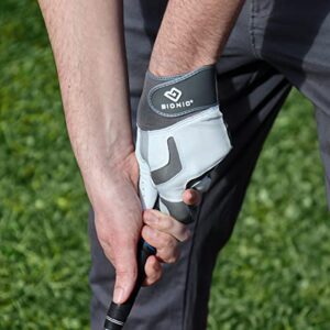 Bionic Men's ReliefGrip 2.0 Golf Glove (Silver, X-Large, Left)