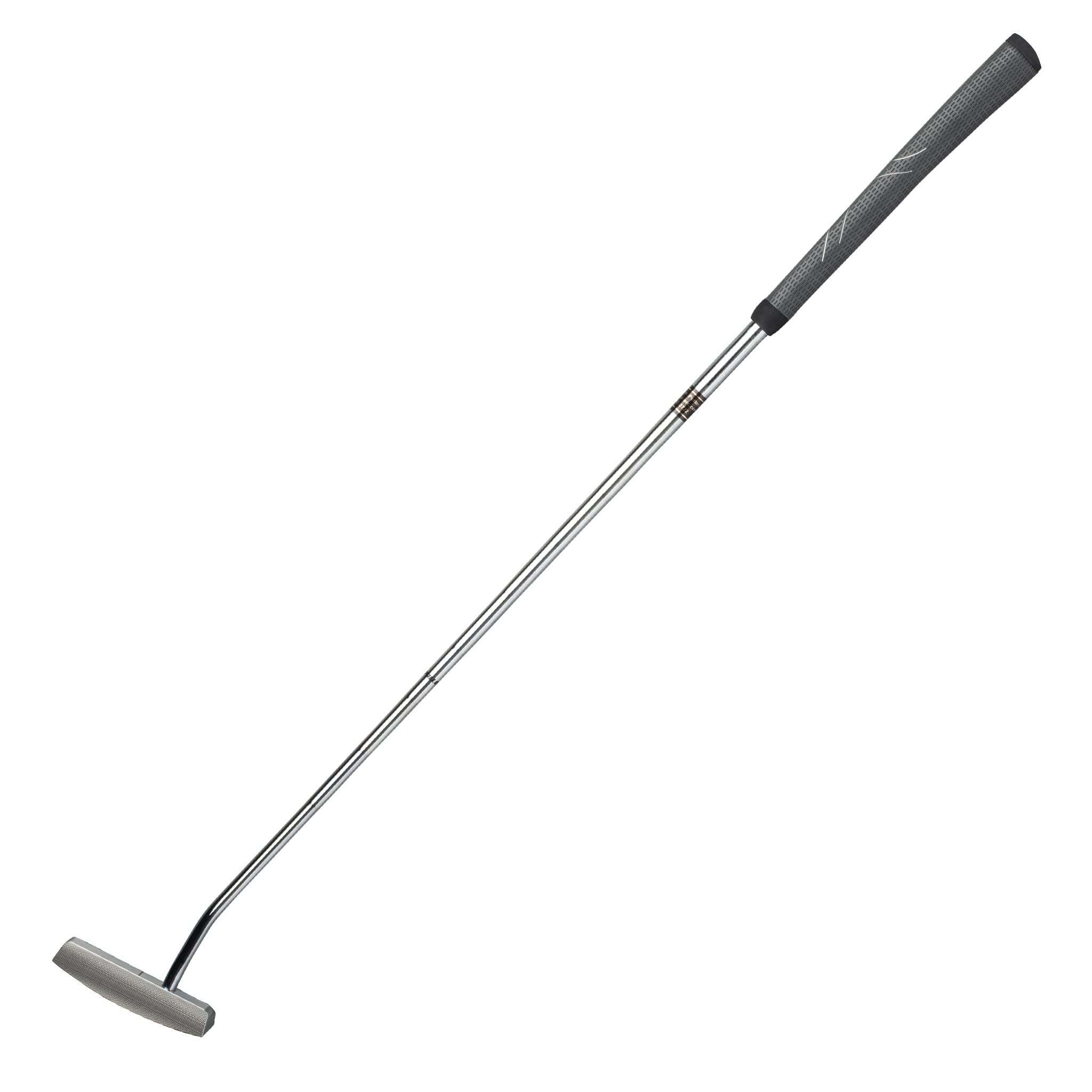 Bell II H-410 Half-Offset CNC Milled Oversize Blade Golf Putter + Winn 15" Counter-Balance Grip (Left, 39)