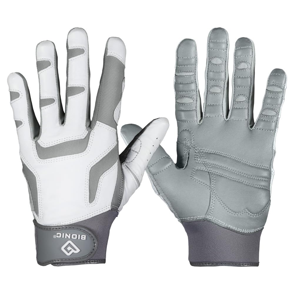 Bionic Women's ReliefGrip 2.0 Golf Glove (Silver, Small, Left)