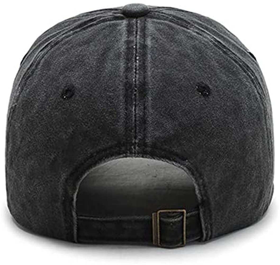 Women's Baseball Cap Mama Vintage Distressed Washed Cotton Adjustable Dad Hat Outdoor (Black Mama)