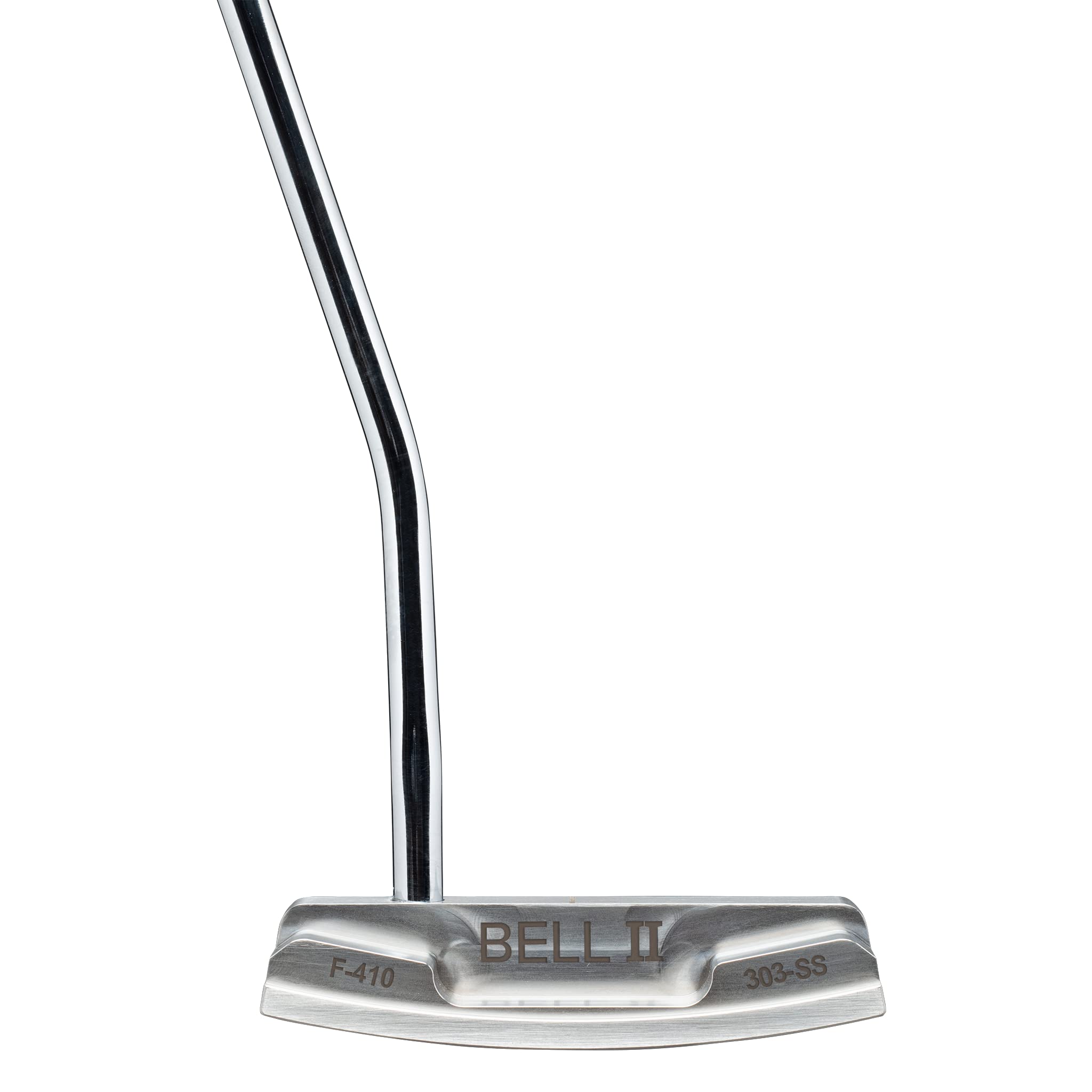 Bell II F-410 Full Offset Oversize Blade Golf Putter + Winn 15" Counter-Balance Grip (Right, 35)