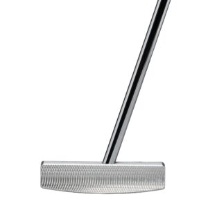 bell iii n-365 no-offset center shaft half-mallet golf putter + winn 15" counter-balance grip (right, 32)