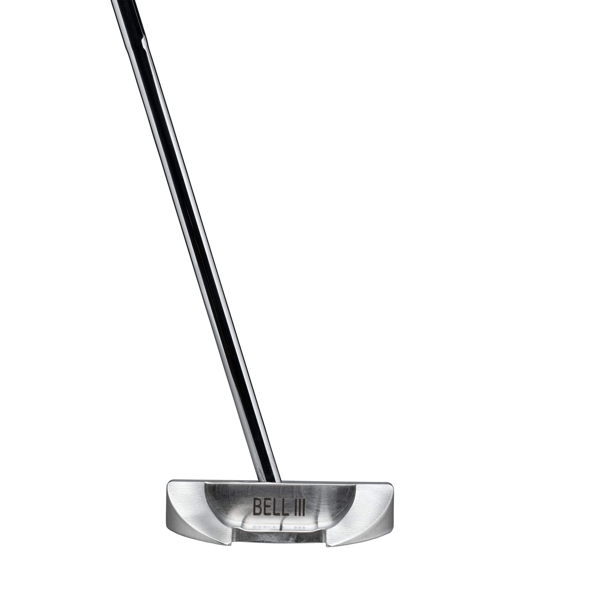 Bell III N-365 No-Offset Center Shaft Half-Mallet Golf Putter + Winn 15" Counter-Balance Grip (Right, 32)