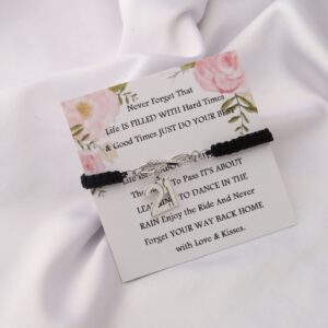 WSNANG 21st Bracelet Gift Happy 21st Birthday Gift Sweet 21 Jewelry With Inspirational Gift Card for Daughter Niece Gift (21st srting-Br)