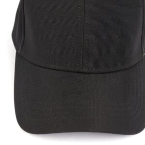 Zylioo Structured Blank Soft Baseball Cap,Non Adjustable Plain Stretch Dad Cap,High Crown Closed Back Baseball Hat